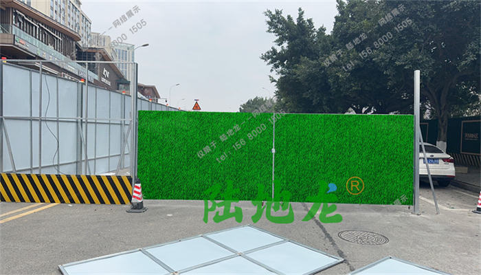 四川绵阳市三台县道路施工围挡县域市政工程